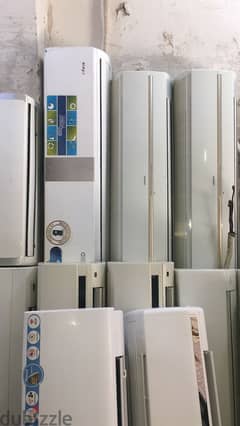 We have all types of used splits ac with warranty and installation.