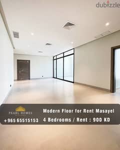Floor for Rent in Masayel  New Building First Floor 0