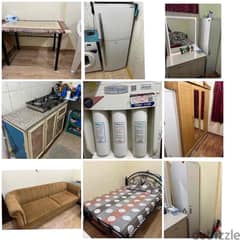 Urgently leaving kuwait. Selling household appliances and furniture