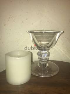 Small Vase with Candle
