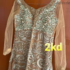 dress with duppatta and leggings 0