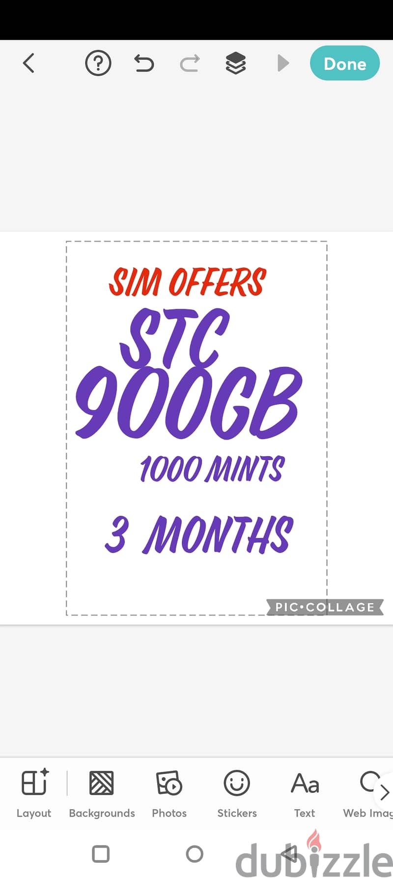 Sim cards offers 3 months 900gb 1000 mints oreedo and stc 2