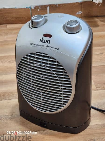 IKON Fan Heater (IK-HFH8O8B) 3