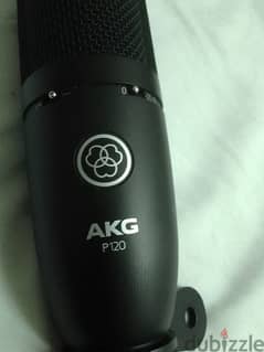 AKG p120 studio microphone . brannew condition