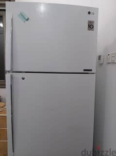 Used LG 17 feet Refrigerator inverter ثلاجة ال جى ١٧ قدم 0