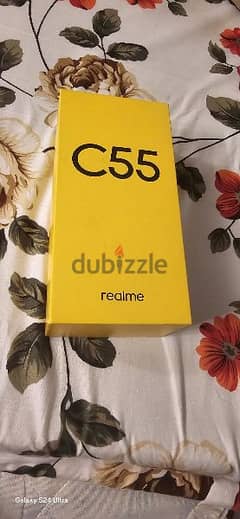 realme c55 128 gb 6+4 ram box charger no cable