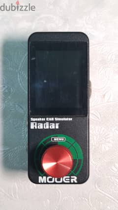 Mooer Radar - Guitar Cabinet Simulator. Guitar Effect Pedal. Stomp. 0
