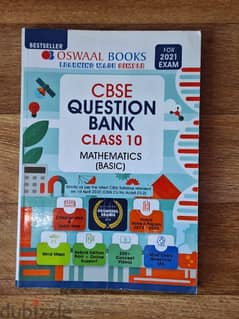 class 10 mathematics cbse question bank [oswal]