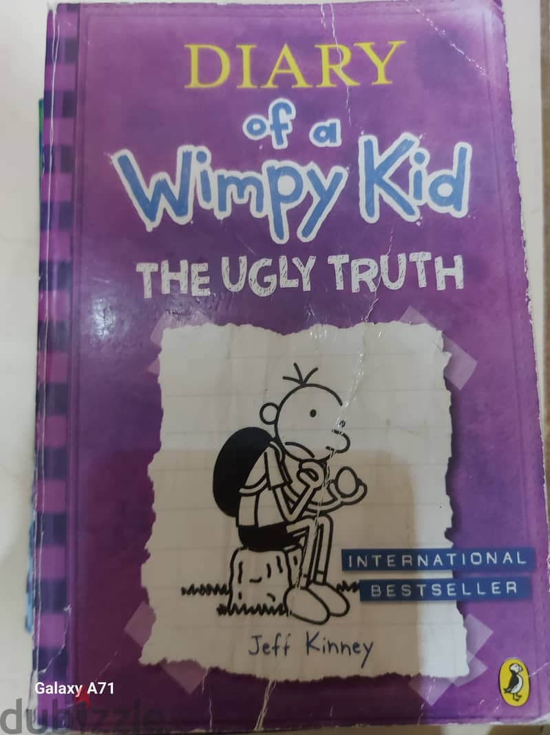 8 Diary of a Wimpy kid books 7