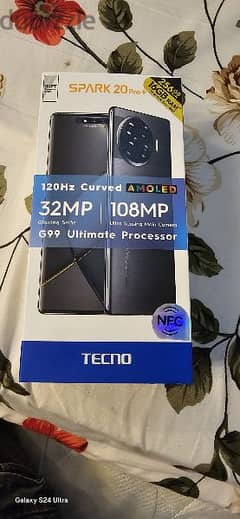 tecno spark 20 pro plus box charger  cable