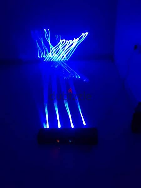 dj laser light rgb 4. brannew condition 2