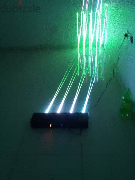 dj laser light rgb 4. brannew condition 3