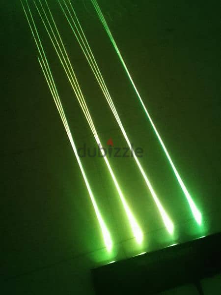 dj laser light rgb 4. brannew condition 6