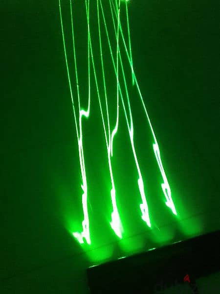 dj laser light rgb 4. brannew condition 8