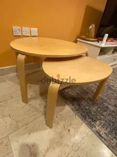 coffee tables set of 2