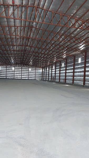 للإيجار مخزن ١٠٠٠م بصبحان مرخص مطافي وبلديه for rent warehouse