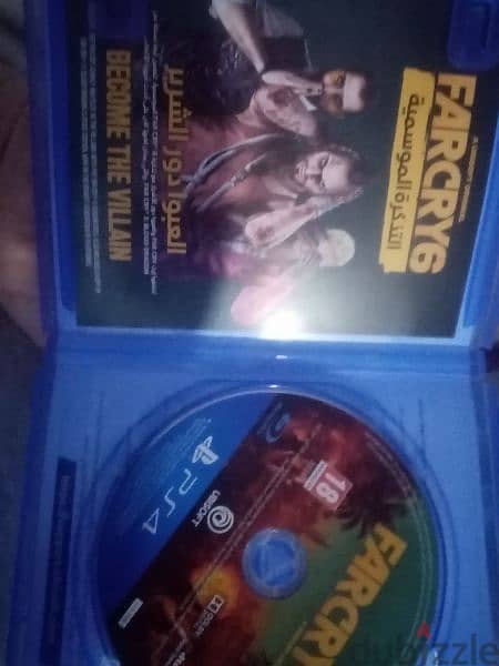 far cry 6 CD for ps4 good condition price 4 kd contact 66007455 1