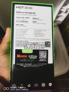 Infinix hot 30 5g 16gb 128gb 6000mah battery