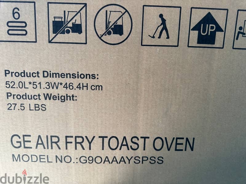 GE AirFryer Toast Oven 1