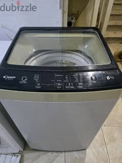 candy 8kg top loading fully automatic washing machine