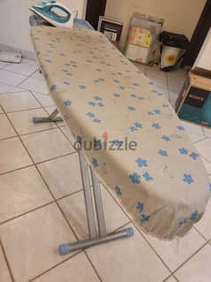 Ironing Board with steam Iron