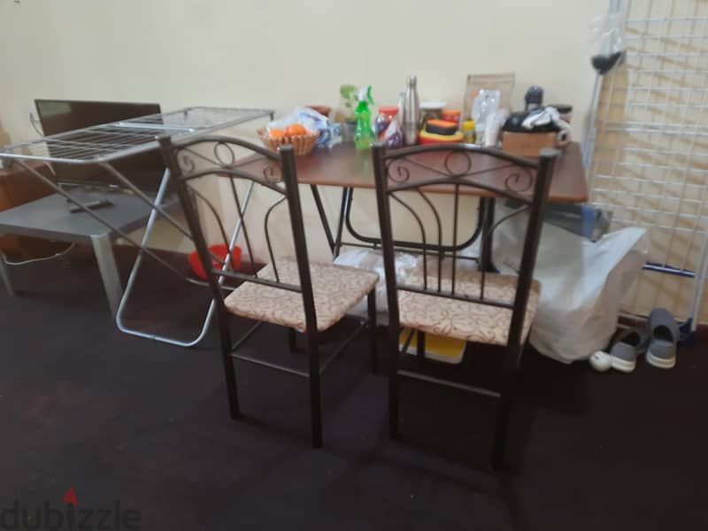 Bed,Drissing Table,Dinning table,Cupboads,sofa 3