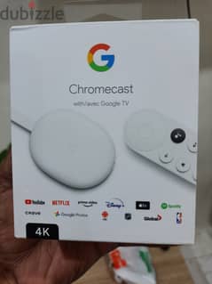 4k Chrome cast googleTV , 1 month old
