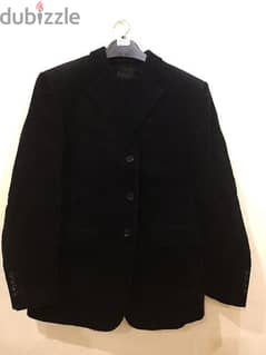 Classic black corduroy suit(46,30)