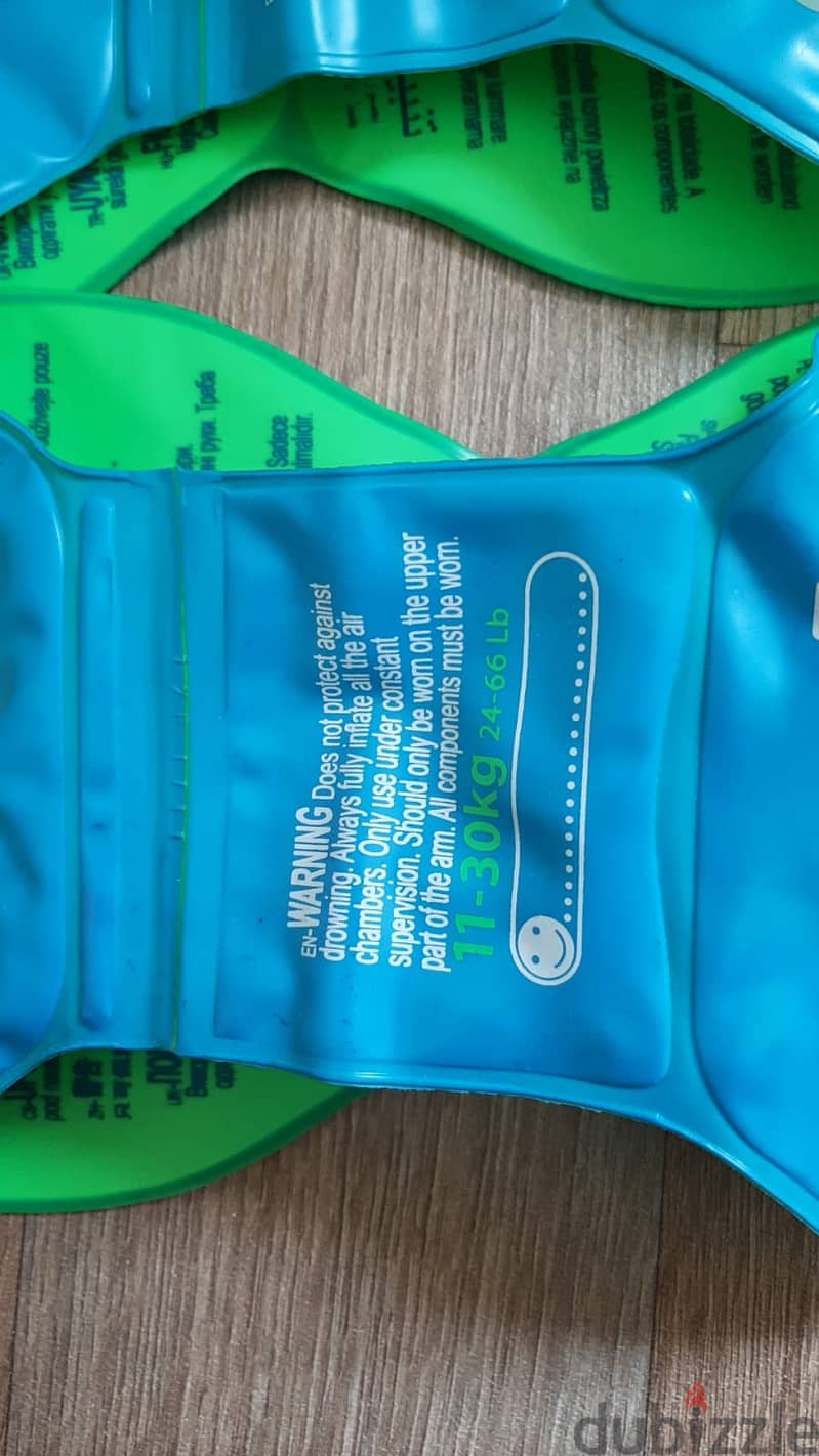 FOR SALE: KIDS SWIMMING POOL ARMBANDS 11-30 KG 1