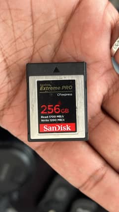 SANDISK 256GB EXTREME PRO CFEXPRESS CARD TYPE B 1700/1200 MB/S 0
