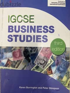 IGCSE Business Studies textbook 0