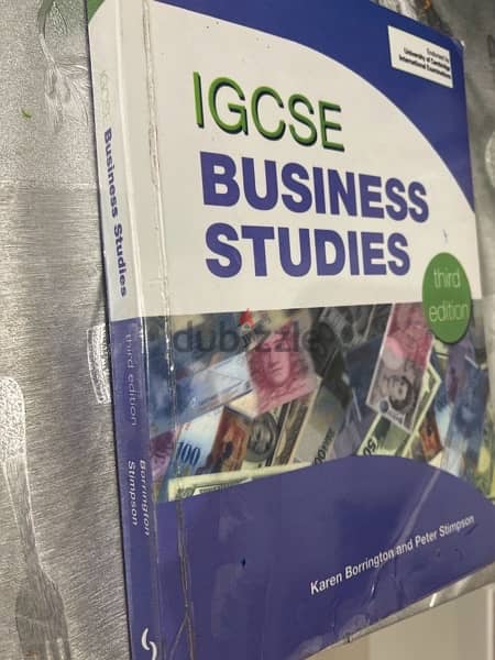IGCSE Business Studies textbook 1