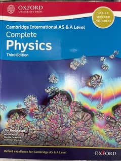 As & A Level Physics textbook