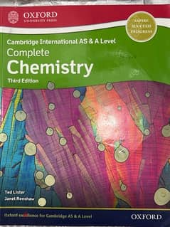 As & A level Chemistry textbook