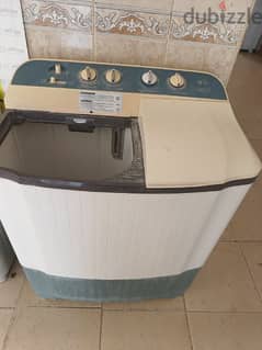 LG washing machine, 7 kg, works well