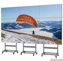 "New 55" 1.8mm HD Bezel LCD Video Wall with Processors for TV Studio,