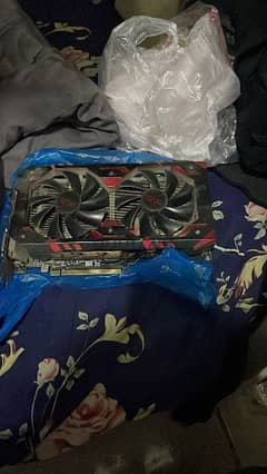graphic card devil red 8 gb rx580 working good I don't about to much f