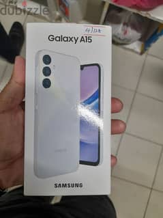 Samsung Galaxy A15  4G. with 4gb ram 128gb memory box pack