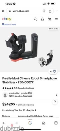Freefly movi cinema robot smartphone stabilizer 0