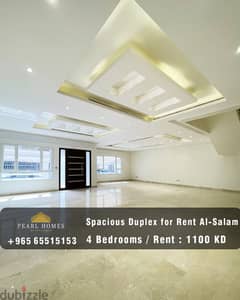Spacious Duplex for Rent in Al-Salam Area