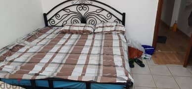 Iron cot King size