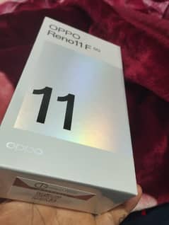 oppo Reno 11f seal pack totally new urgent sale