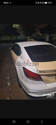 MG MG 6 2021 model taxi for sale without money meter