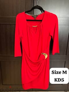 Red short dress 0