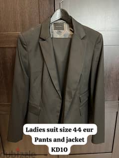 Suit for ladies
