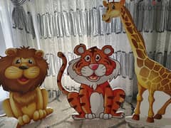 Animal Cut outs For Party Decorations