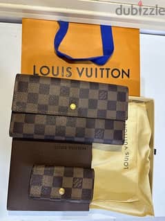 AUTHENTIC Louis Vuitton wallet and key case