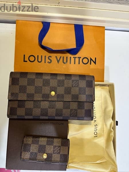 AUTHENTIC Louis Vuitton wallet and key case 2