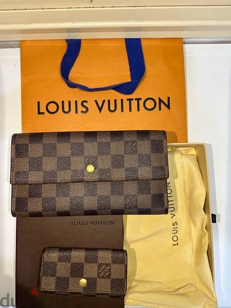 AUTHENTIC Louis Vuitton wallet and key case 4