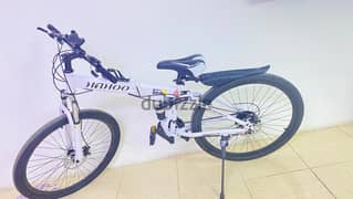 bicycle for sale (foldable white) 26"